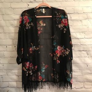 Floral kimono